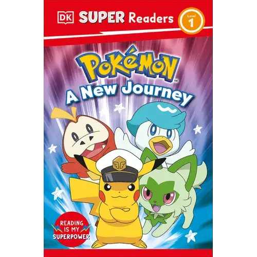 Dk Super Readers Level 1 Pokémon A New Journey - Paperback 1