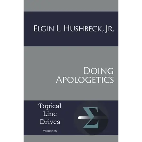 Doing Apologetics - Paperback 1