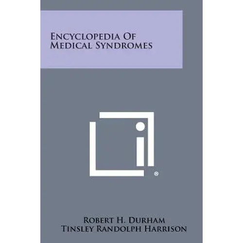 Encyclopedia Of Medical Syndromes - Paperback 1