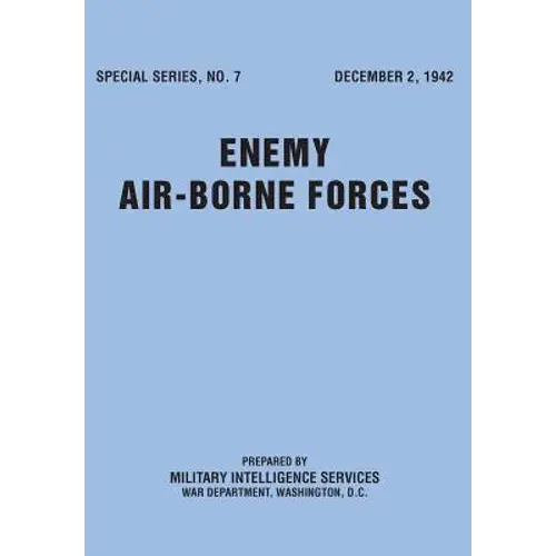 Enemy Airborne Forces (Special Series No.7) - Paperback 1