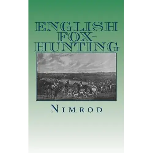 English Fox-Hunting - Paperback 1