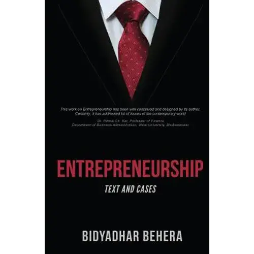 Entrepreneurship Text And Cases - Paperback 1