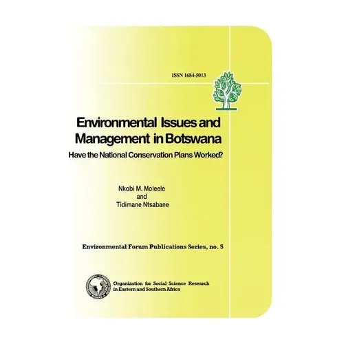 Environmental Issues In Botswana. A Handbook - Paperback 1
