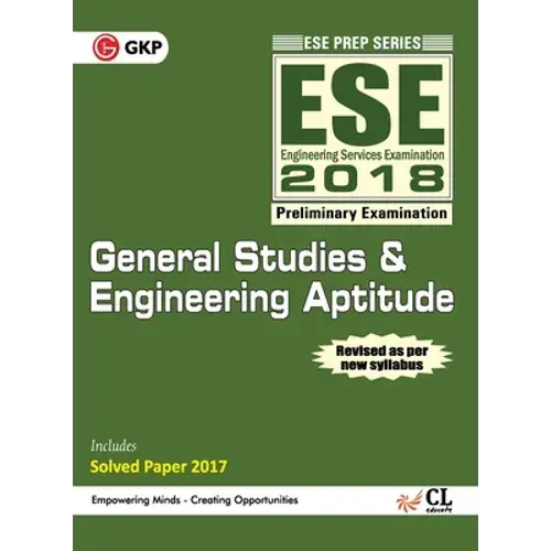Ese 2018 Paper I General Studies & Engineering Aptitude Guide - Paperback 1