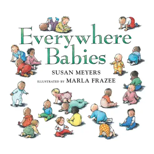 Everywhere Babies Padded Board Book - Board Book 1