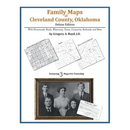 Family Maps Of Cleveland County, Oklahoma - Paperback 1