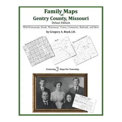 Family Maps Of Gentry County, Missouri - Paperback 1
