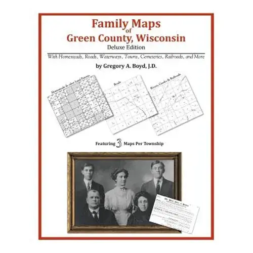 Family Maps Of Green County, Wisconsin - Paperback 1