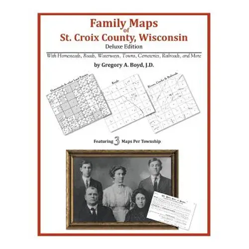 Family Maps Of St. Croix County, Wisconsin - Paperback 1
