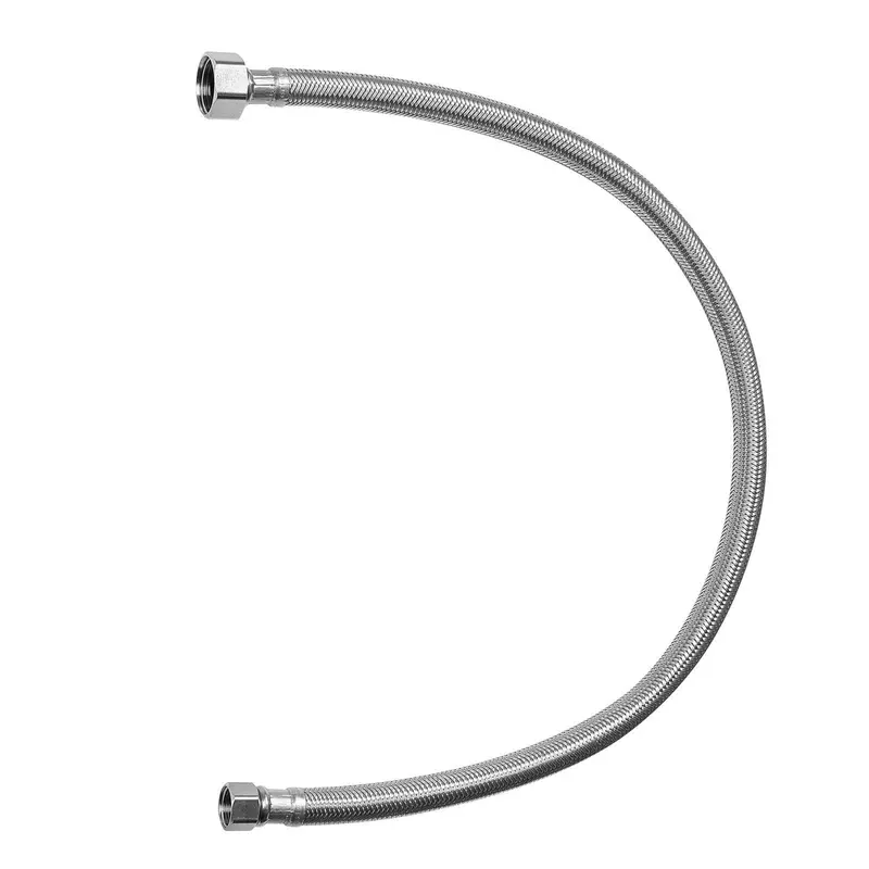 Faucet Supply Line Connector 24 In Length 2 Pcs Braided Stainless Steel 1