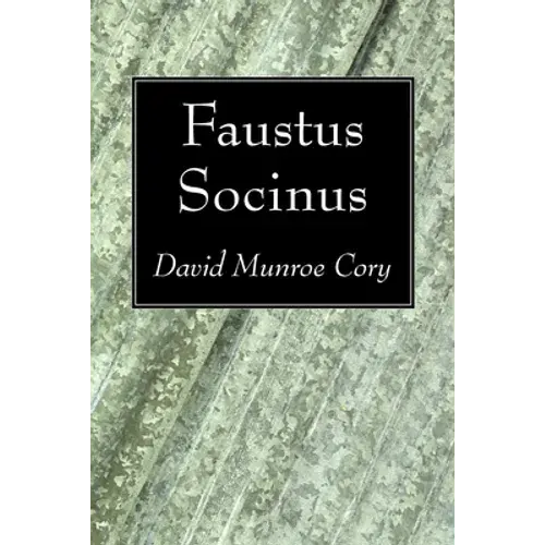 Faustus Socinus - Paperback 1
