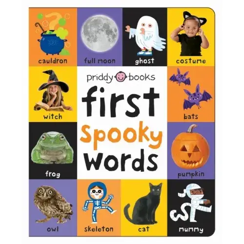 First 100 Padded: First Spooky Words - Board Book 1