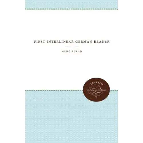 First Interlinear German Reader - Paperback 1