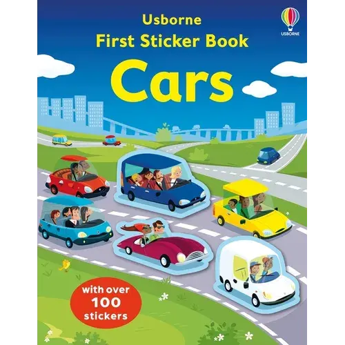 First Sticker Book Cars - Paperback 1