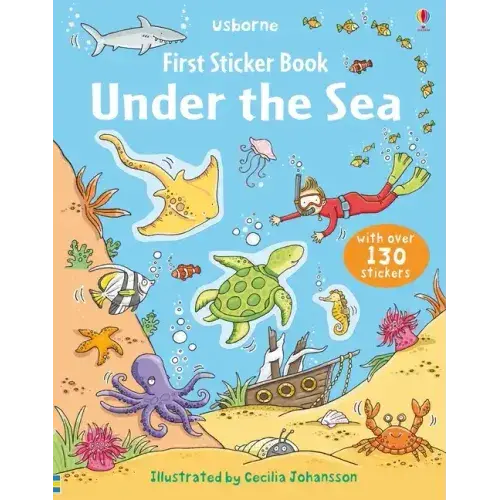 First Sticker Book Under The Sea - Paperback 1
