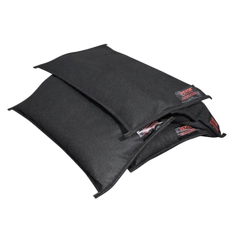 Flood Barriers, Water Flood Dam Bags 6 Pack, Water Barriers For Flooding, Water Activated Flood Barriers For Home, Doorway, Driveway(2Ft X 1In) 1
