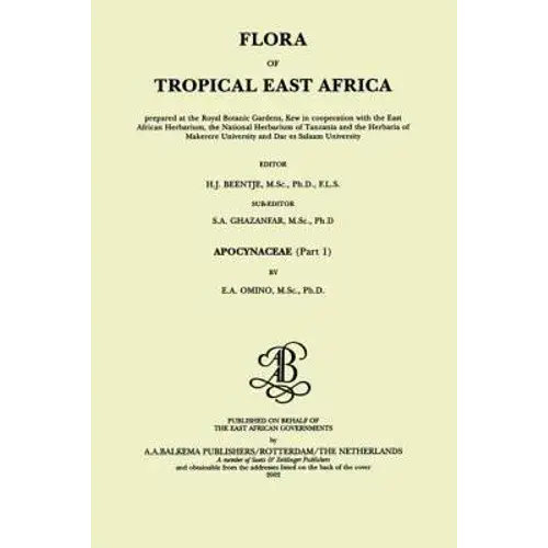 Flora Of Tropical East Africa - Apocynaceae (2002) - Paperback 1