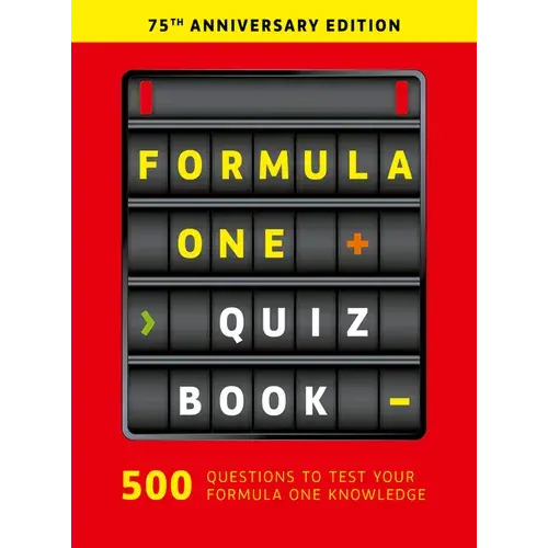 Formula One Quiz Book: 75Th Anniversary Edition - Paperback 1