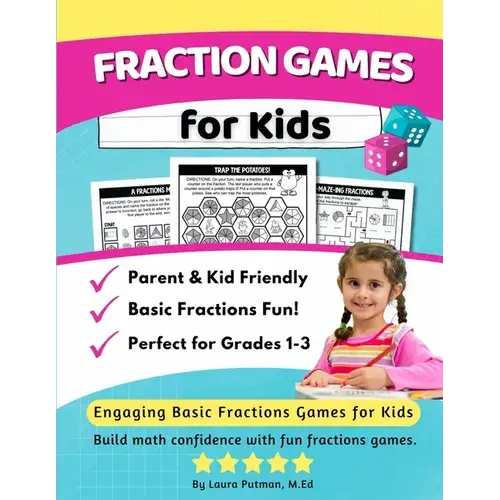 Fractions Games For Kids - Paperback 1
