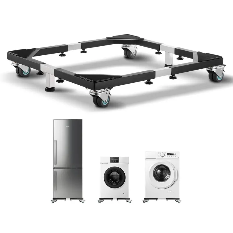 Fridge Stand Mobile Base 1200 Lbs 23 -36.6 Inch Adjustable Furniture Dolly 1