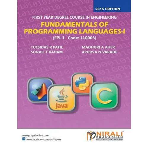Fundamentals Of Programming Languages - I - Paperback 1