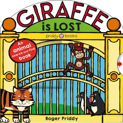 Giraffe Is Lost: An Animal Search-And-Find Book - Board Book 1