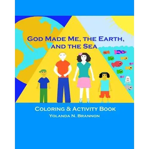 God Made Me, The Earth, And The Sea Coloring & Activity Book - Paperback 1