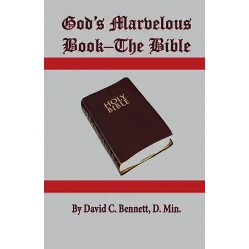 God's Marvelous Book-The Bible - Paperback 1