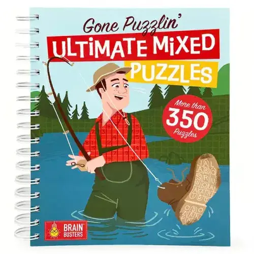 Gone Puzzlin' Ultimate Mixed Puzzles - Paperback 1