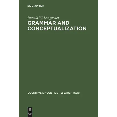 Grammar And Conceptualization - Hardcover 1