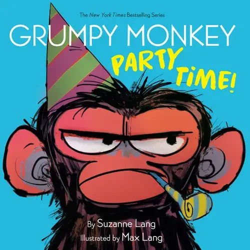 Grumpy Monkey Party Time! - Board Book 1