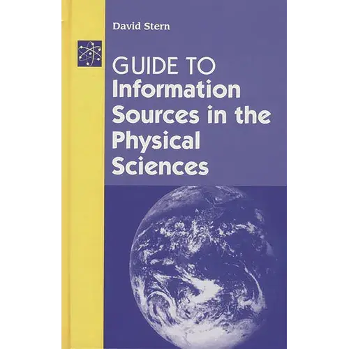 Guide To Information Sources In The Physical Sciences - Hardcover 1