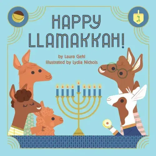 Happy Llamakkah!: A Hanukkah Story - Board Book 1