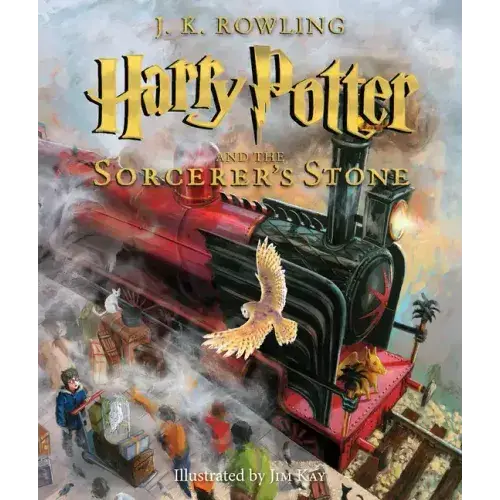Harry Potter And The Sorcerer's Stone: The Illustrated Edition (Harry Potter, Book 1): Volume 1 - Hardcover 1