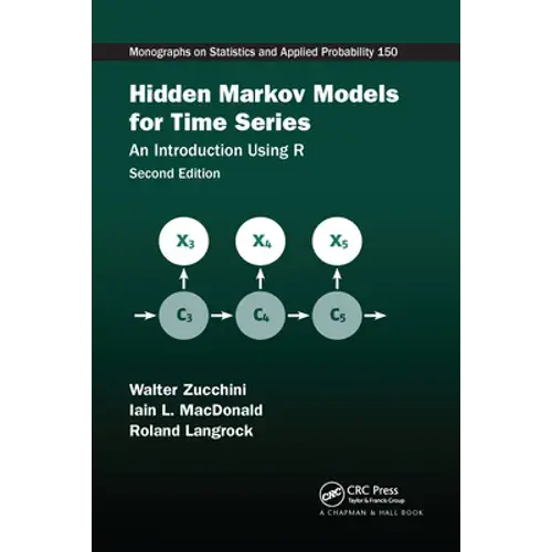 Hidden Markov Models For Time Series: An Introduction Using R, Second Edition - Paperback 1
