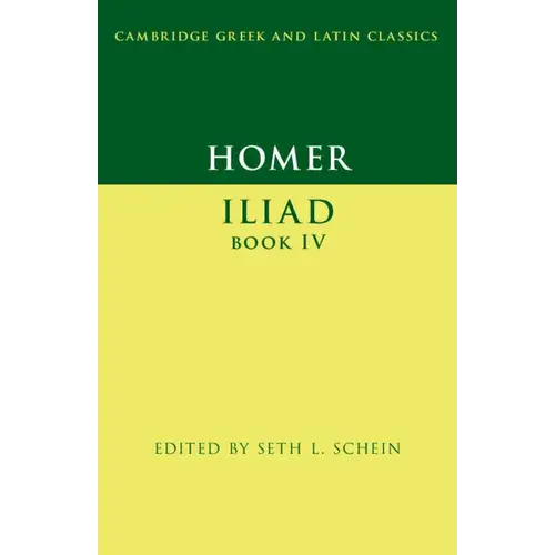 Homer: Iliad Book Iv - Paperback 1