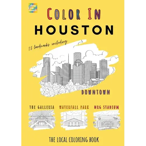 Houston Coloring Book - Paperback 1