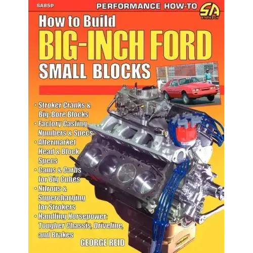How To Build Big-Inch Ford Small Blocks - Paperback 1
