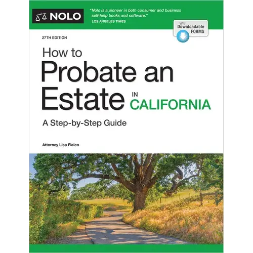 How To Probate An Estate In California - Paperback 1