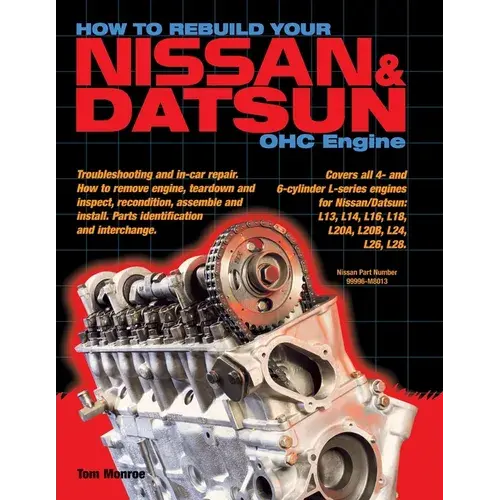 How To Rebuild Your Nissan & Datsun Ohc Engine - Paperback 1