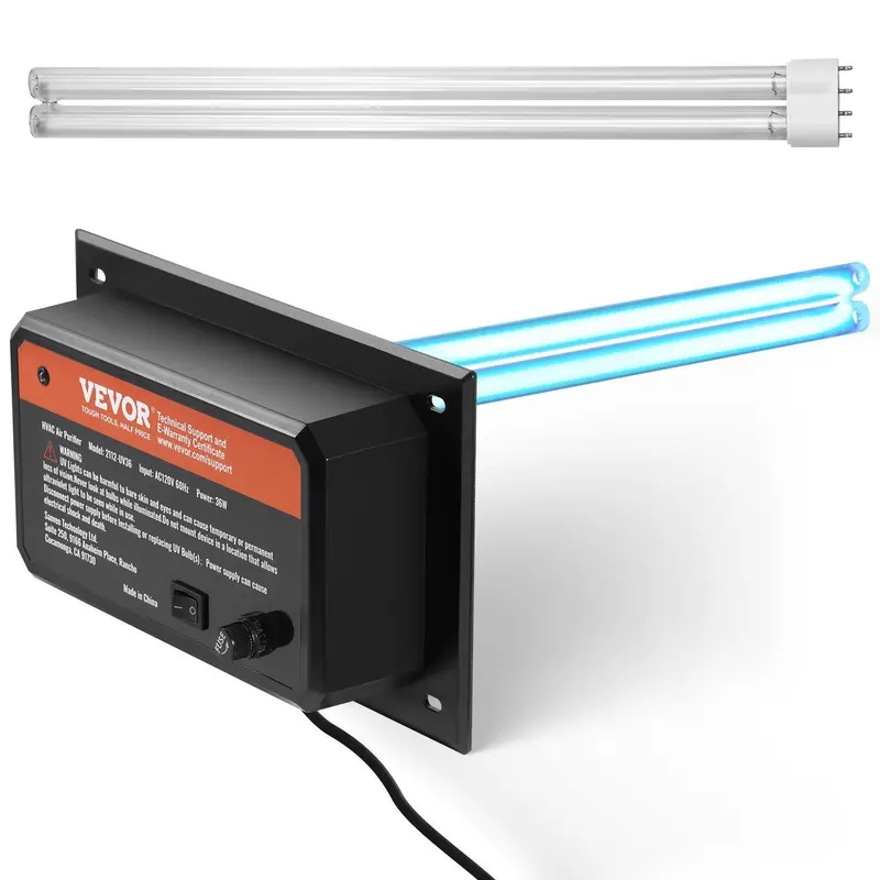 Hvac Air Purifier Whole House 36W 16Inch Uv Light In Duct For Ac Systems 1