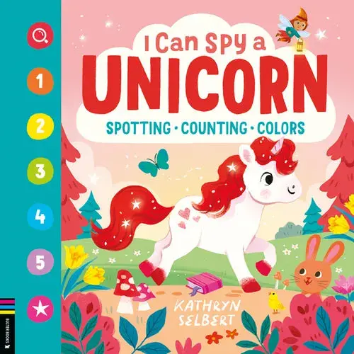 I Can Spy A Unicorn: Spotting, Counting, Colors - Hardcover 1
