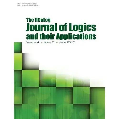 Ifcolog Journal Of Logics And Their Applications. Volume 4, Number 5 - Paperback 1