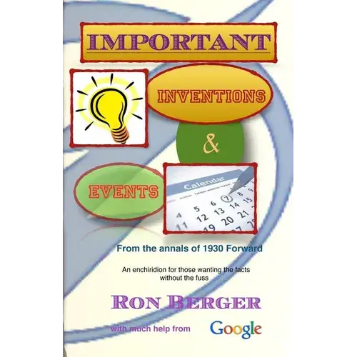 Important Inventions & Events - Paperback 1