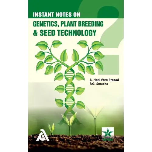 Instant Notes On Genetics, Plant Breeding & Seed Technology - Hardcover 1