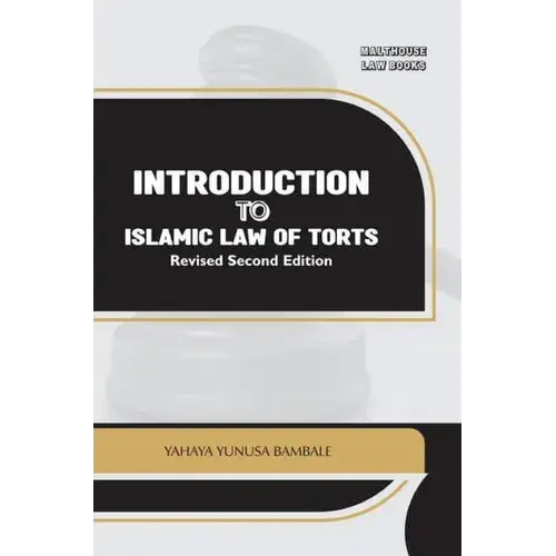 Introduction To Islamic Law Of Torts - Paperback 1