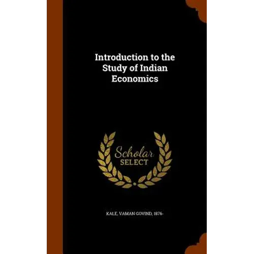 Introduction To The Study Of Indian Economics - Hardcover 1