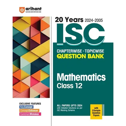 Isc Chapterwise Mathematics 12Th - Paperback 1