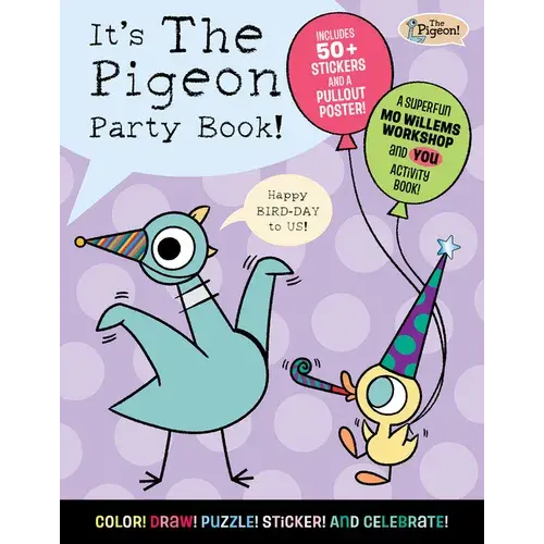It's The Pigeon Party Book! - Paperback 1