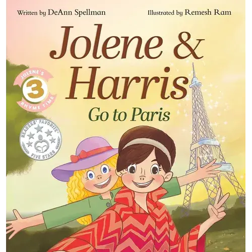 Jolene & Harris Go To Paris: A Whimsical Rhyming Travel Adventure For Kids - Hardcover 1